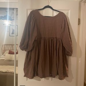 Free People Get Obsessed Babydoll Dress